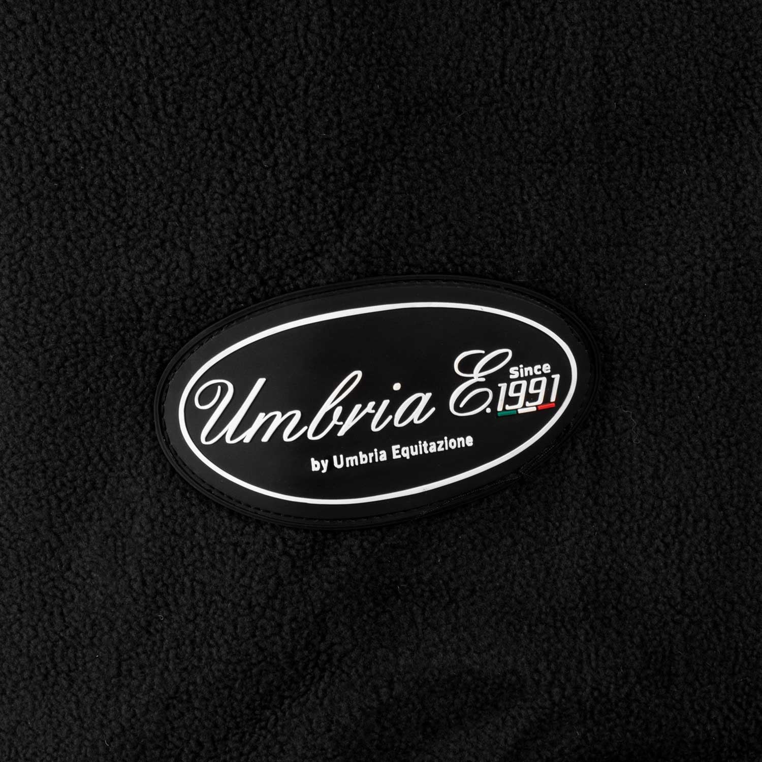 Manta polar antipilling modelo Yukon Umbria Equitazione - Negro
