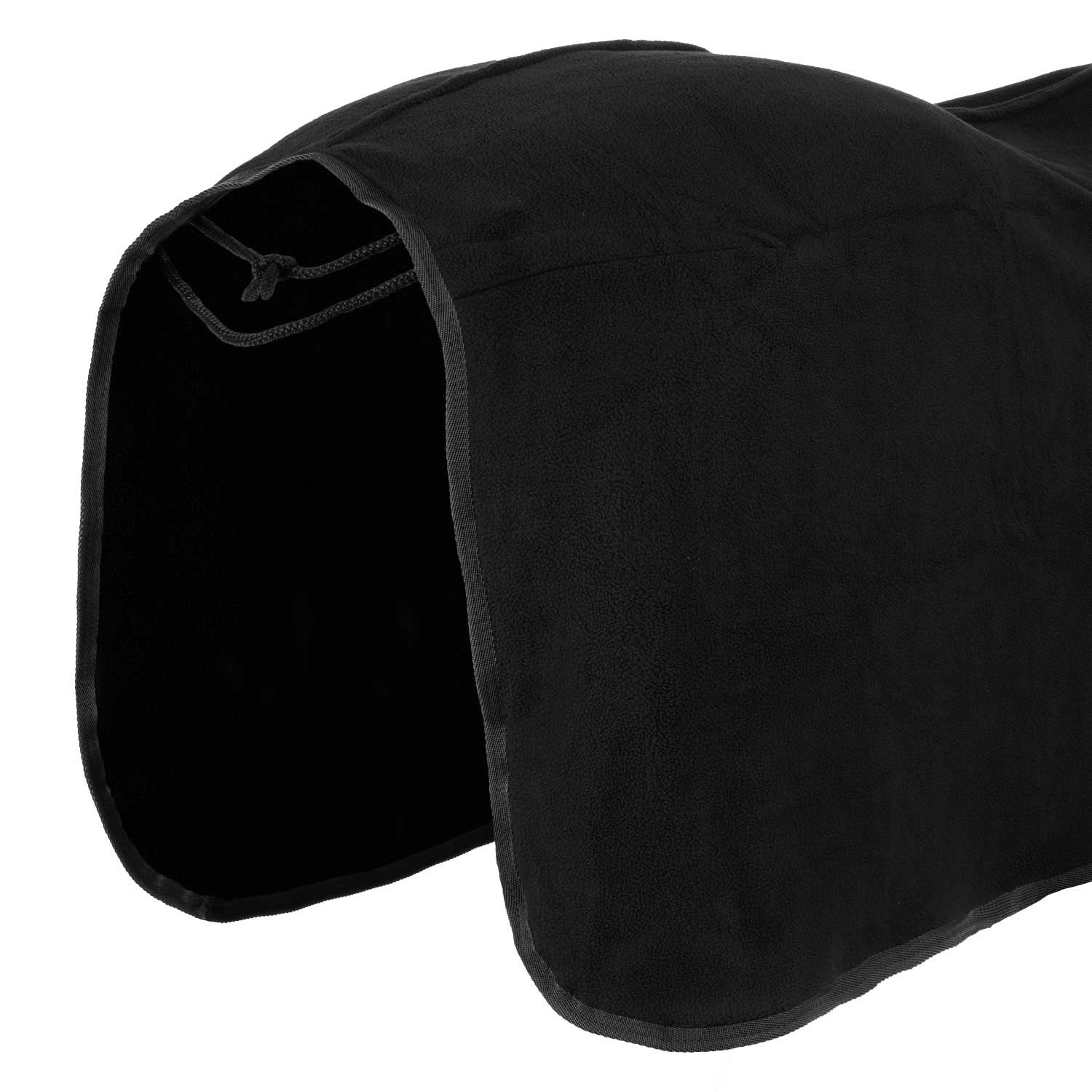 Manta polar antipilling modelo Yukon Umbria Equitazione - Negro
