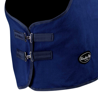 Manta polar antipilling modelo Yukon Umbria Equitazione - Azul marino