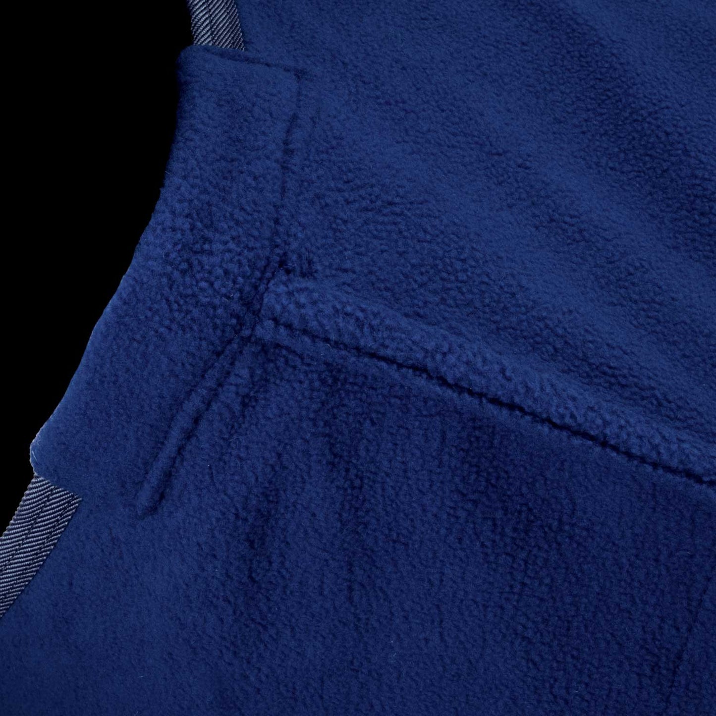 Manta polar antipilling modelo Yukon Umbria Equitazione - Azul marino