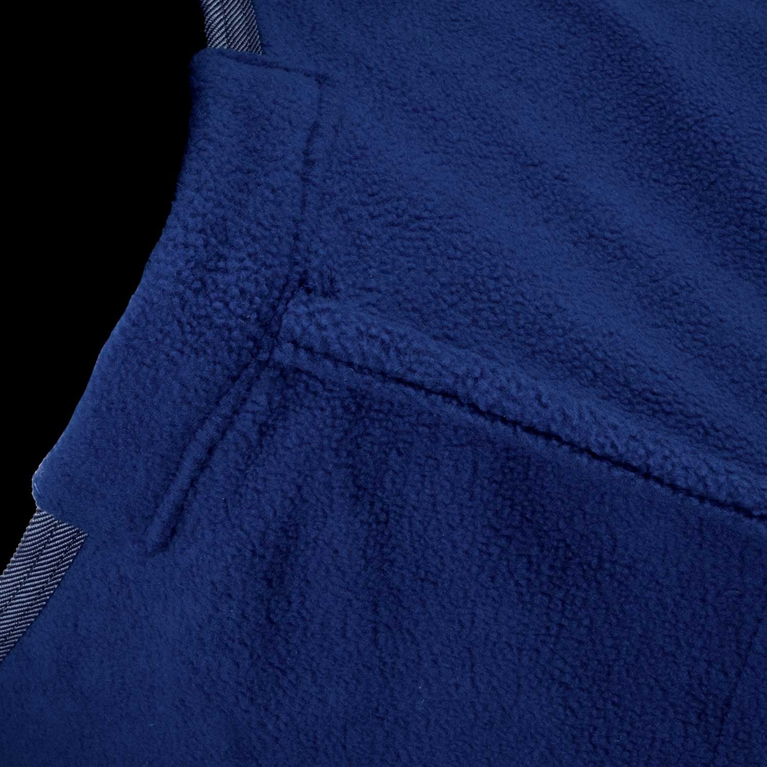 Manta polar antipilling modelo Yukon Umbria Equitazione - Azul marino