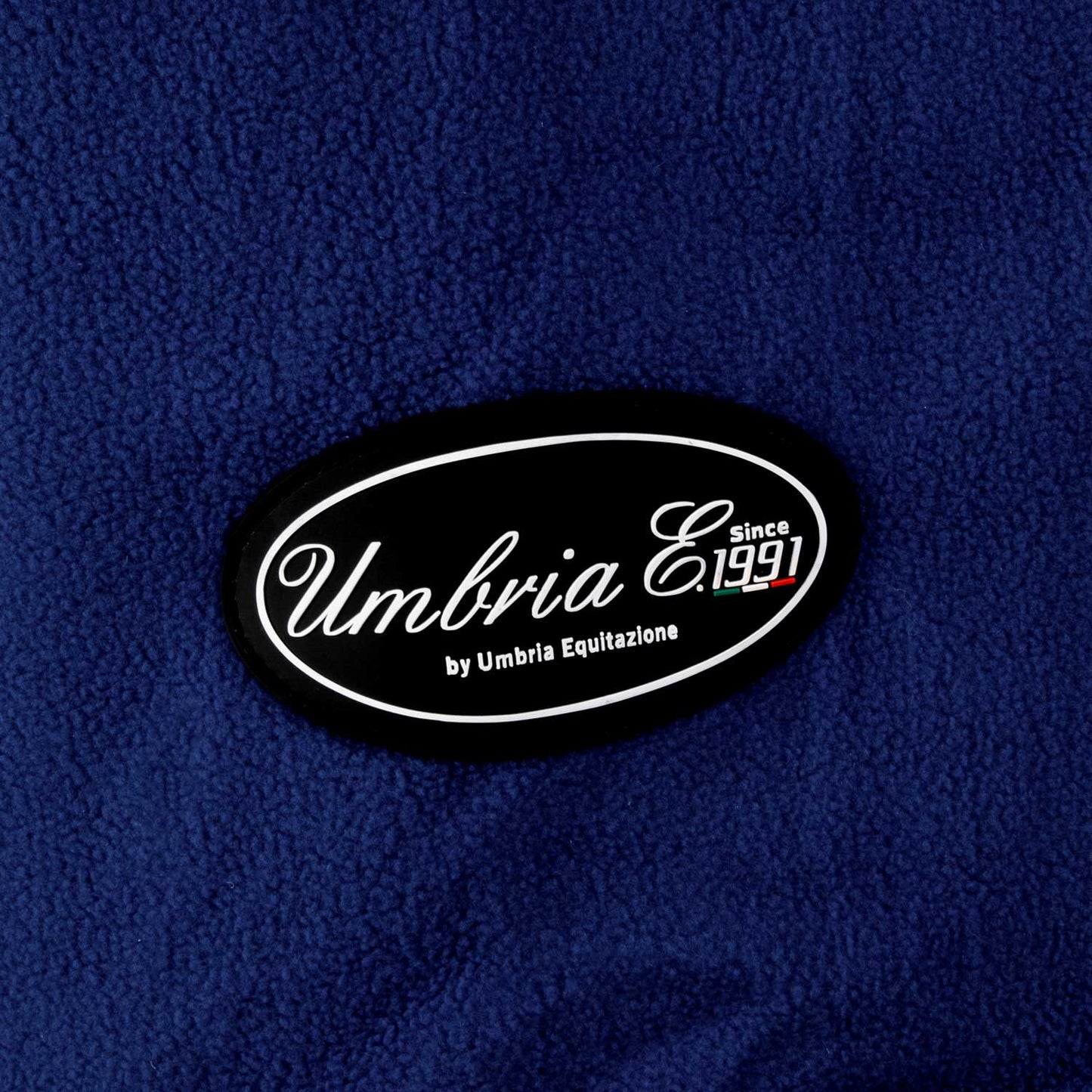 Manta polar antipilling modelo Yukon Umbria Equitazione - Azul marino