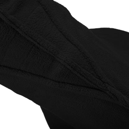 Manta polar antipilling con cuello modelo Yukon+ Umbria Equitazione - Negro