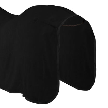 Manta polar antipilling con cuello modelo Yukon+ Umbria Equitazione - Negro