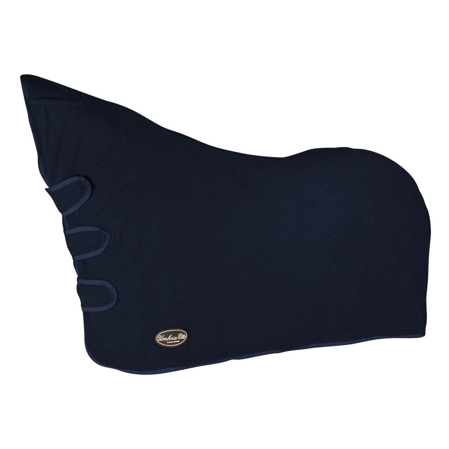 Manta polar antipilling con cuello modelo Yukon+ Umbria Equitazione - Azul marino