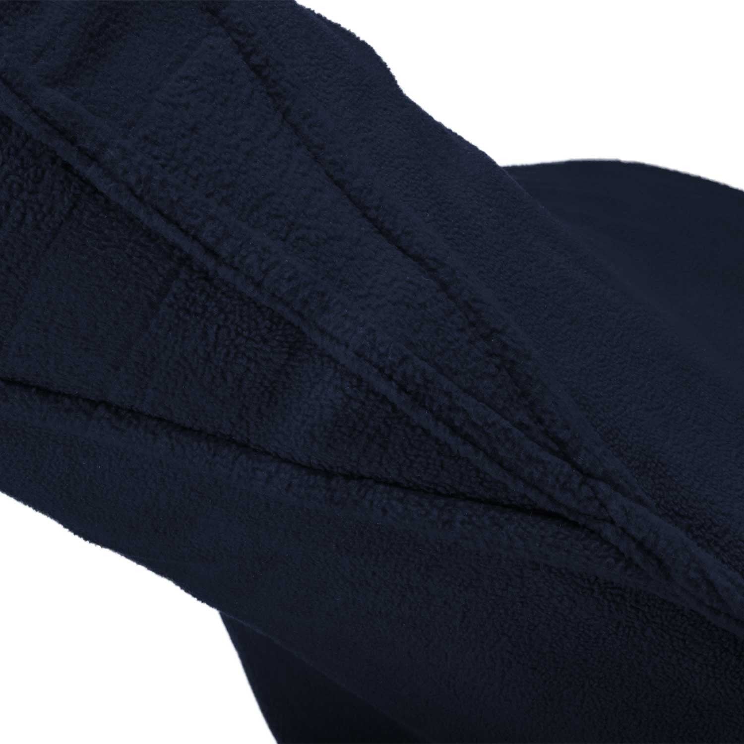 Manta polar antipilling con cuello modelo Yukon+ Umbria Equitazione - Azul marino