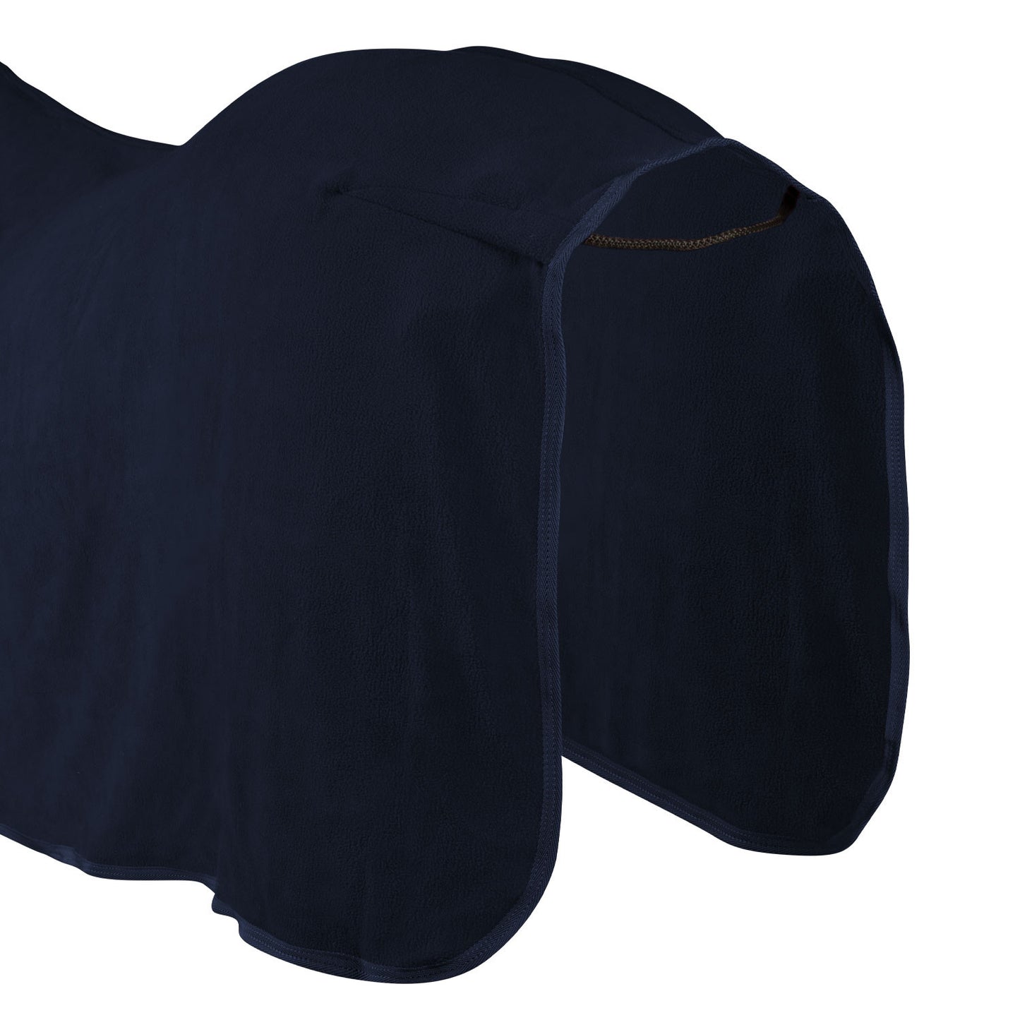 Manta polar antipilling con cuello modelo Yukon+ Umbria Equitazione - Azul marino