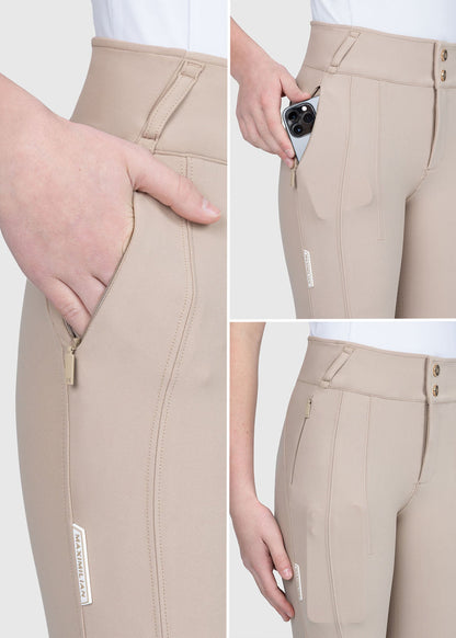 Producto ecuestre Maximilian Equestrian YR Vision Breeches (Beige) detalle 7
