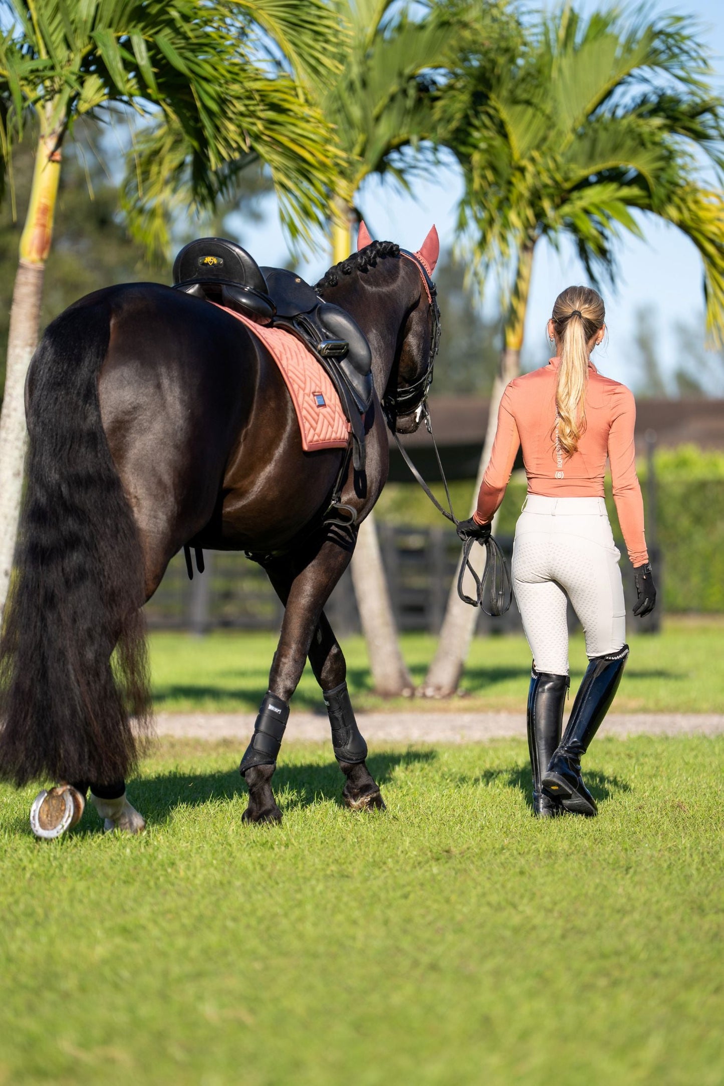 Dressage Saddle Pad Modern Equestrian Stockholm Dressage Saddle Pad Modern detalle 9