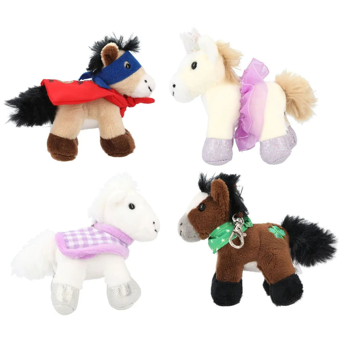 Caballito de peluche con mosquetón Miss Melody-Rincón del Valle