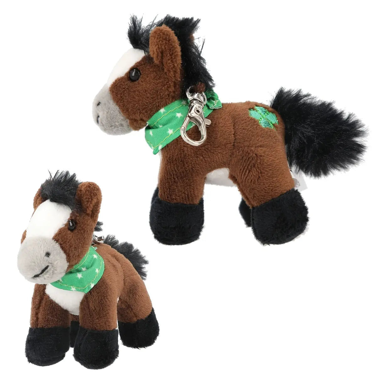Caballito de peluche con mosquetón Miss Melody-Rincón del Valle