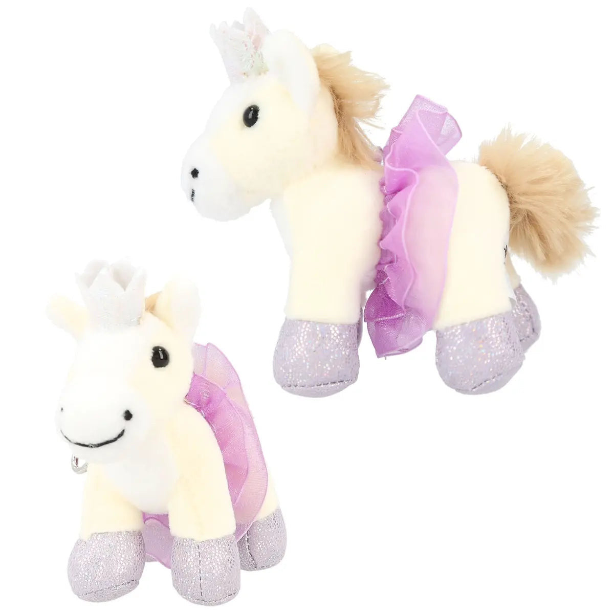 Caballito de peluche con mosquetón Miss Melody-Rincón del Valle