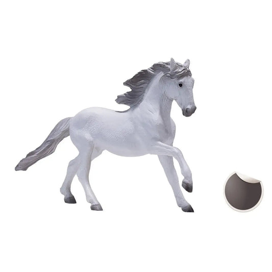 Accesorio ecuestre Caballo Lusitano Blanco Mojo para equitación