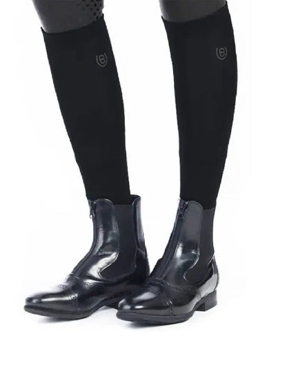 Calcetines de Montar Bamboo Blend Black Equestrian Stockholm-Rincón del Valle