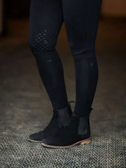 Calcetines de Montar Bamboo Blend Black Equestrian Stockholm-Rincón del Valle