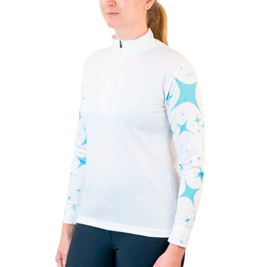 Camiseta Junior Airflow Equetech para equitación
