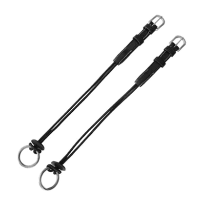 Embocaduras Carrillera Lexhis Green Filete Elevador Cuero/Fibra para equitación - vista 2