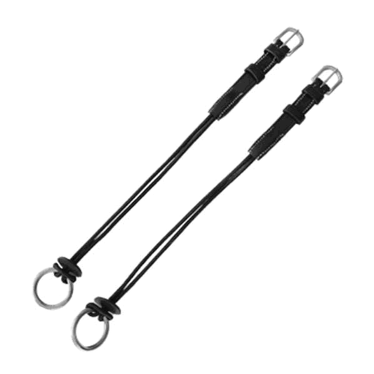 Embocaduras Carrillera Lexhis Green Filete Elevador Cuero/Fibra para equitación - vista 2