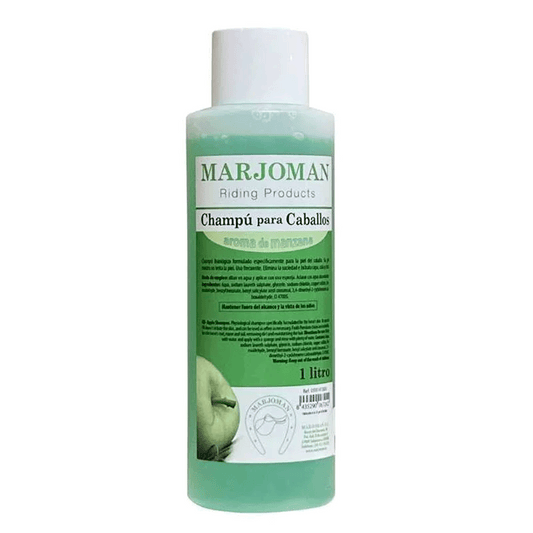 Accesorio ecuestre Champú de manzana Marjoman 5 L para equitación