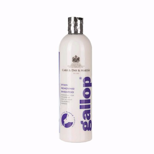 Accesorio ecuestre Champú para caballos blancos Carr & Day Gallop para equitación