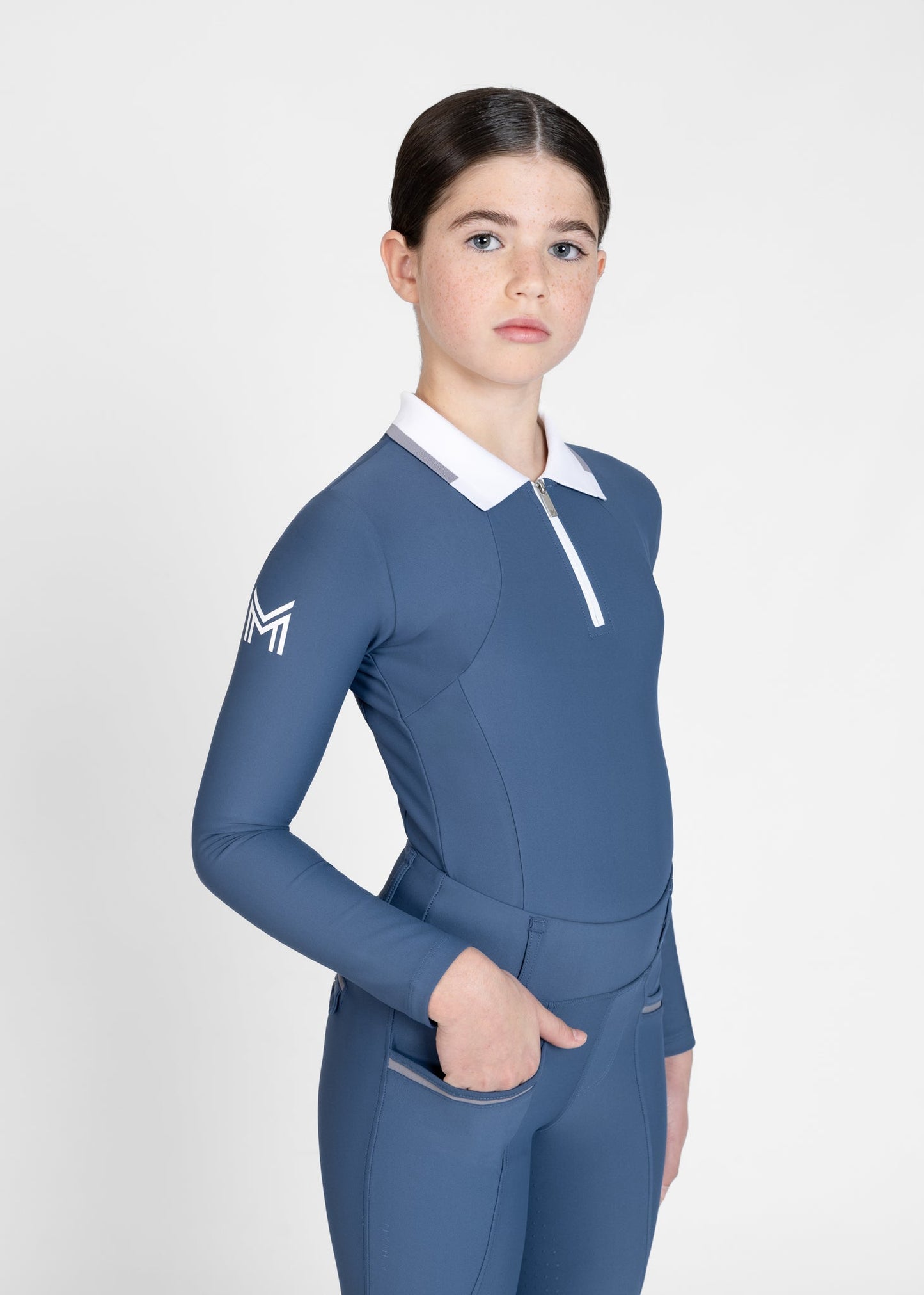 Camiseta técnica Maximilian Equestrian YR Concept Long Sleeve Polo Shirt vista principal