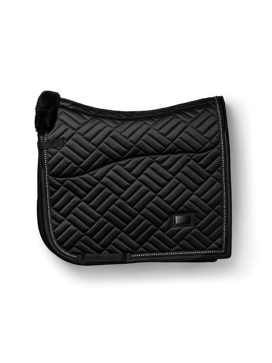 Mantillas de doma Vegan Fur Crystal Equestrian Stockholm Dressage Saddle para equitación