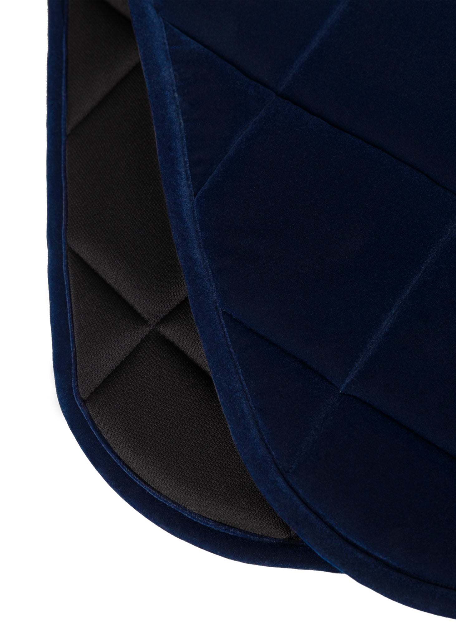 Producto ecuestre Maximilian Equestrian Velvet Jumping Saddle Pad (Sapphire) detalle 7