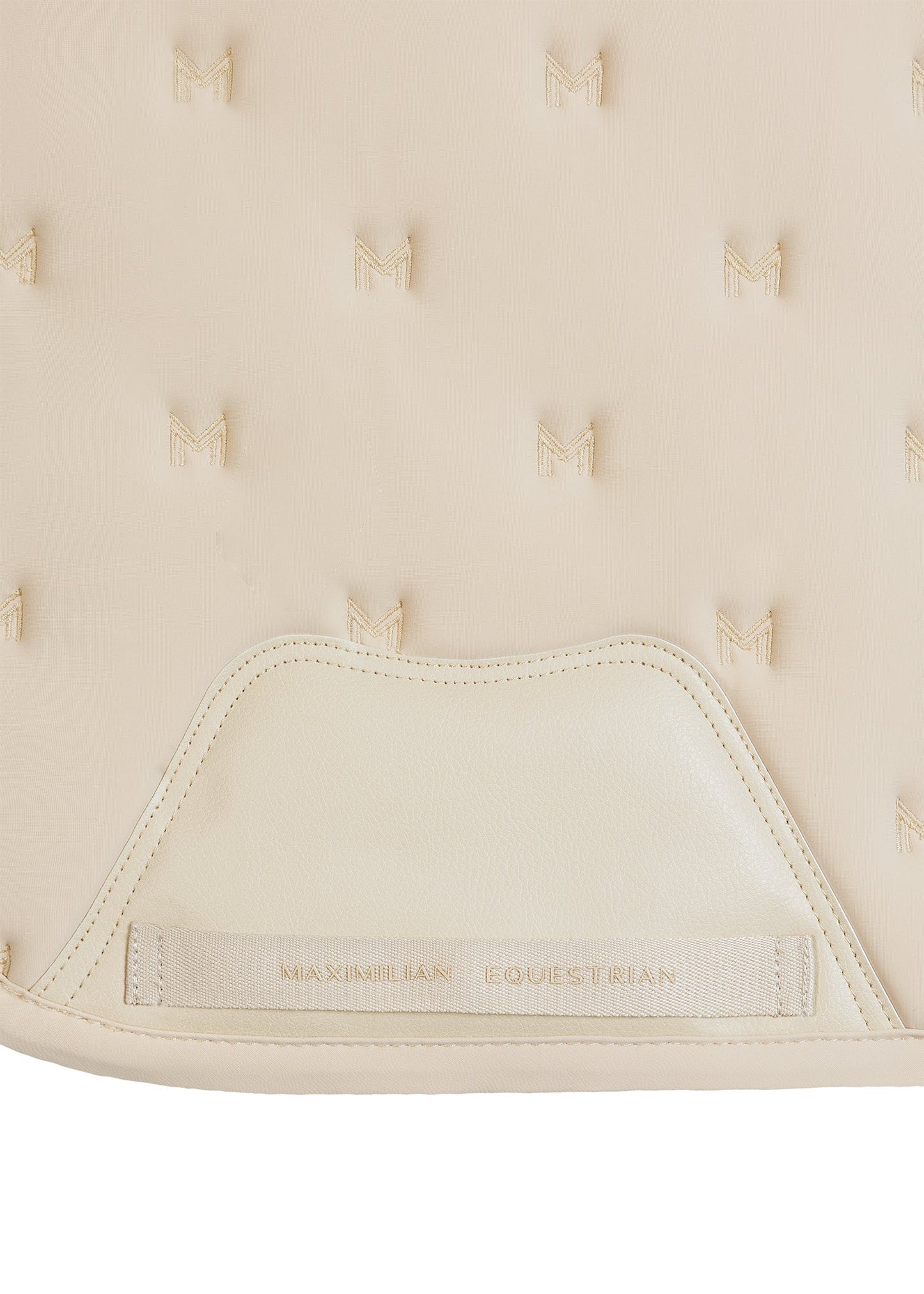 Producto ecuestre Maximilian Equestrian Stamp Jumping Saddle Pad (Sand) detalle 3