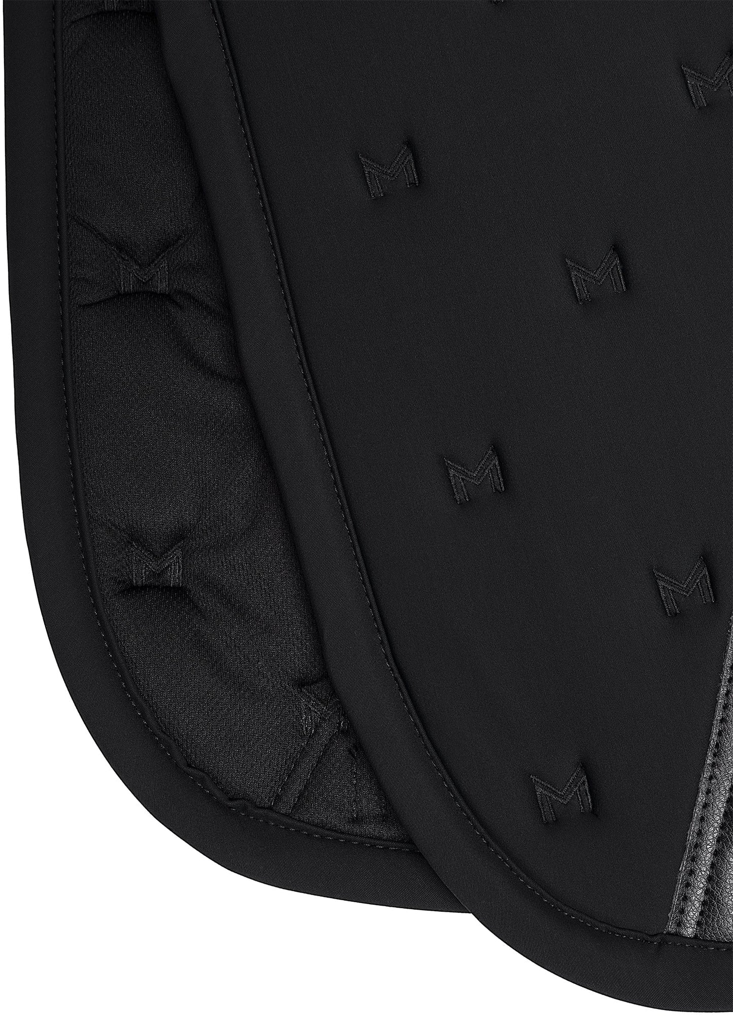 Producto ecuestre Maximilian Equestrian Stamp Jumping Saddle Pad (Black) detalle 4