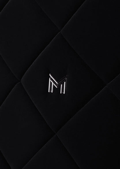 Producto ecuestre Maximilian Equestrian Velvet Jumping Saddle Pad (Black) detalle 5