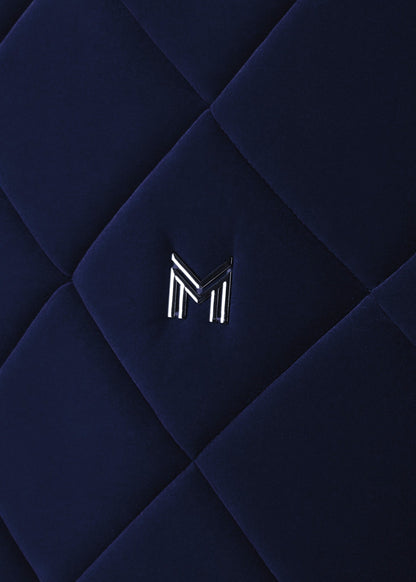 Producto ecuestre Maximilian Equestrian Velvet Jumping Saddle Pad (Sapphire) detalle 6