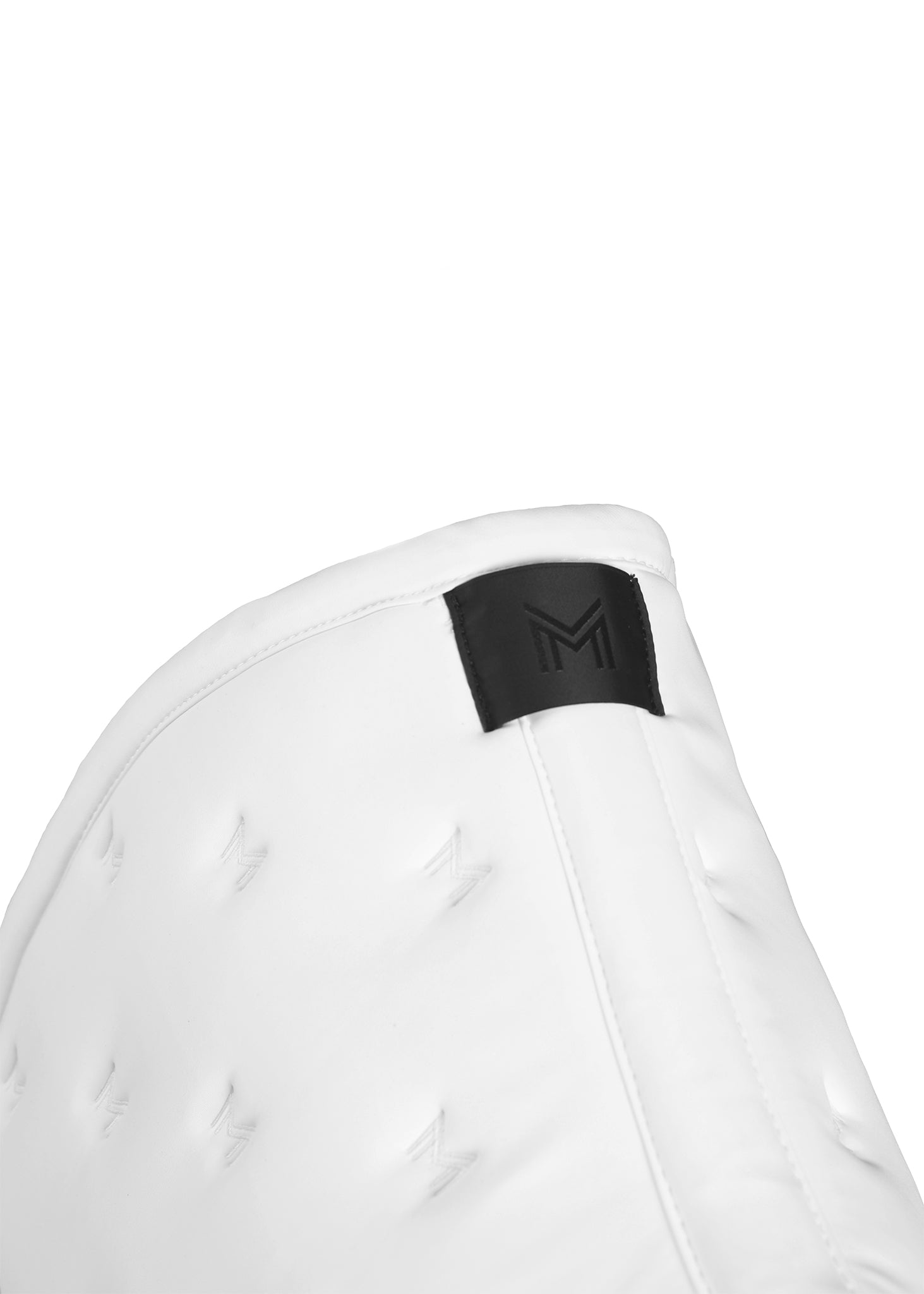 Producto ecuestre Maximilian Equestrian Stamp Dressage Saddle Pad (White) detalle 5