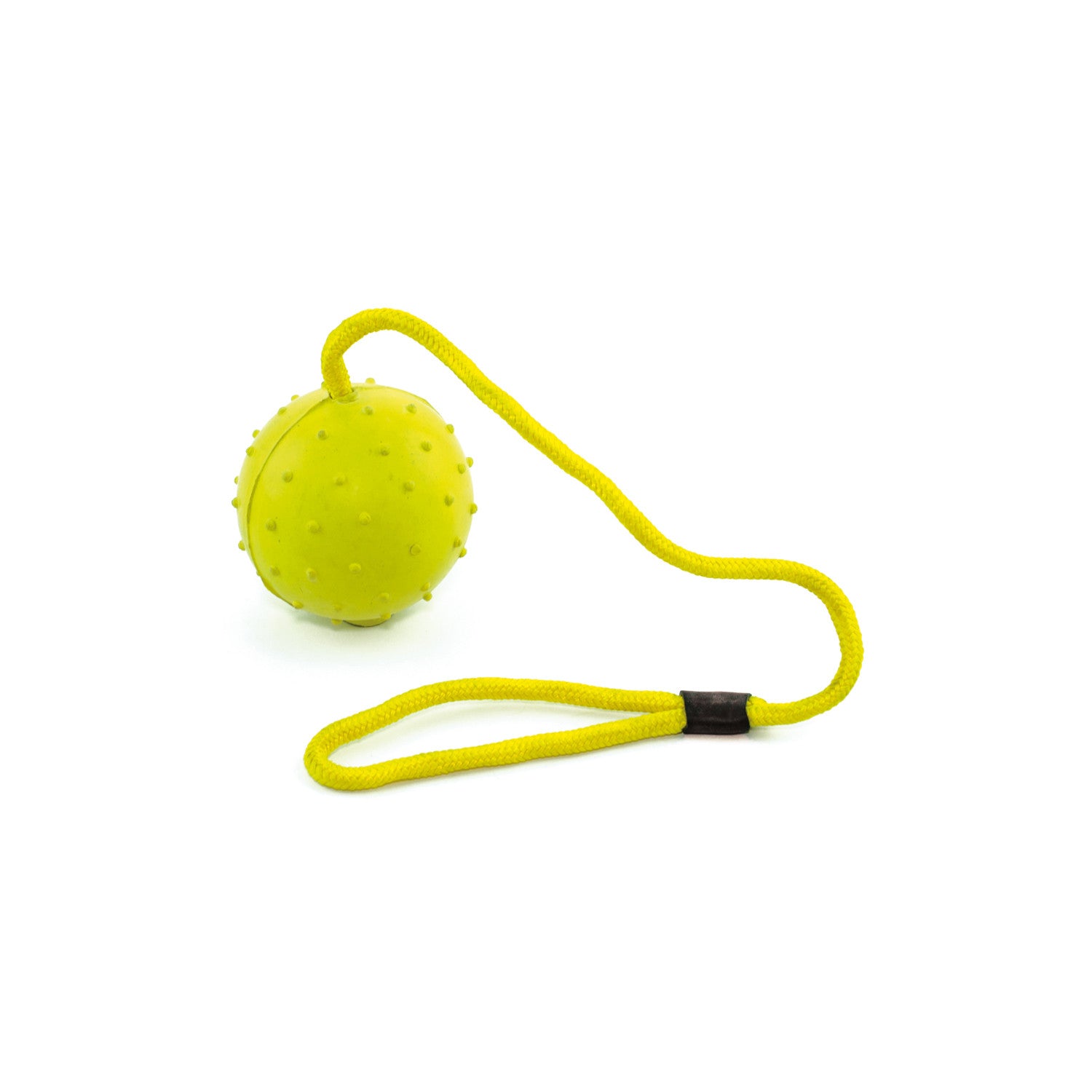 Pelota de goma con cuerda 8.5 cm Umbria Equitazione