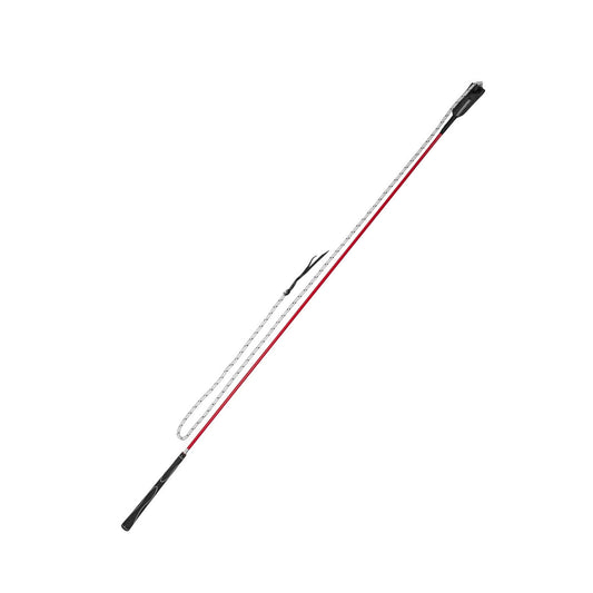 Fusta de manejo con carrot stick 150 cm Umbria Equitazione - Rojo
