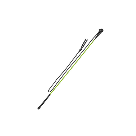Fusta de manejo con carrot stick 120 cm Umbria Equitazione - Lime