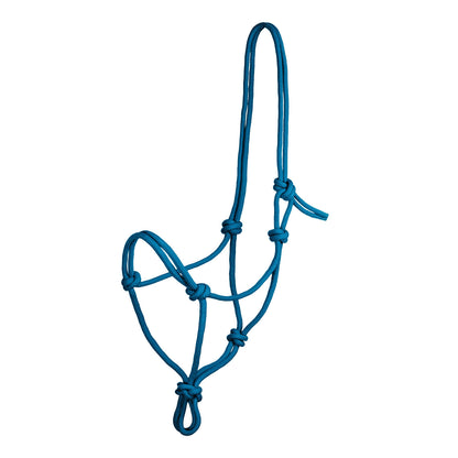 Cabezada cuerda anudada soft control A1706006-07 Pool's - Azul royal