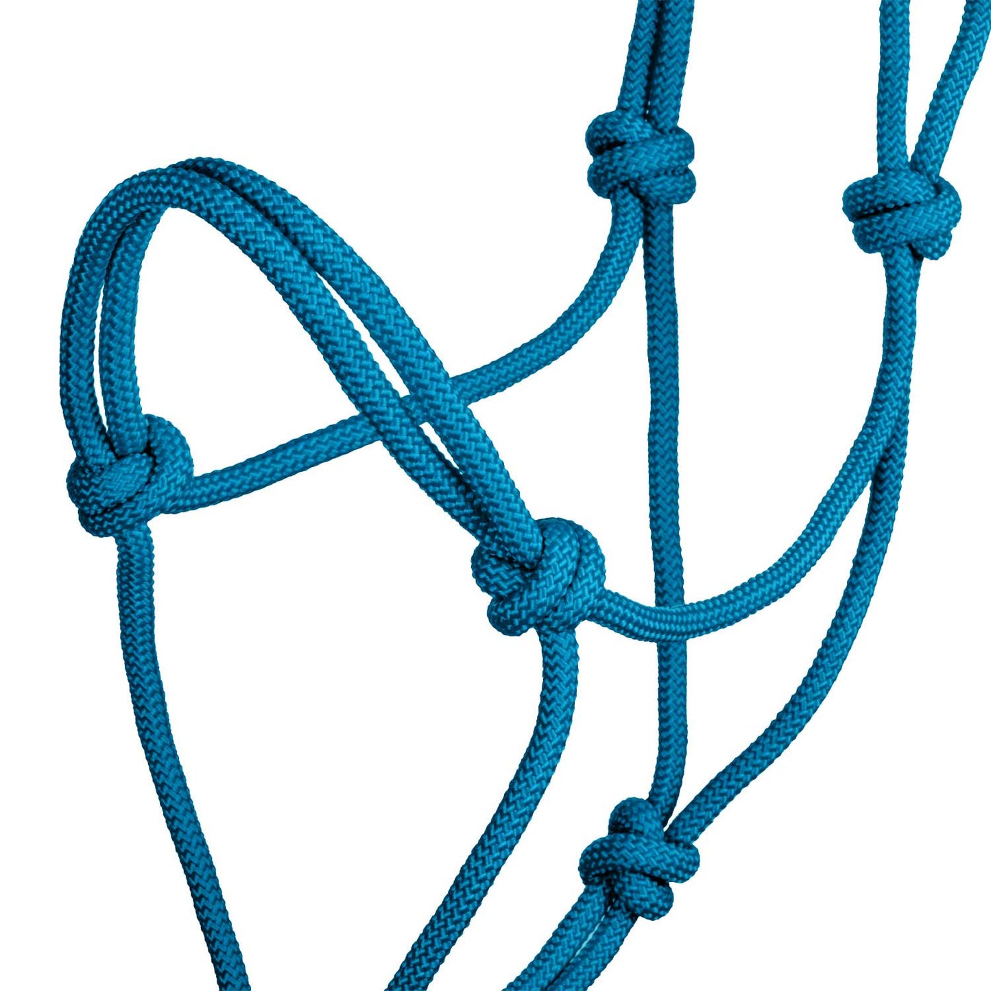 Cabezada cuerda anudada soft control A1706006-07 Pool's - Azul royal