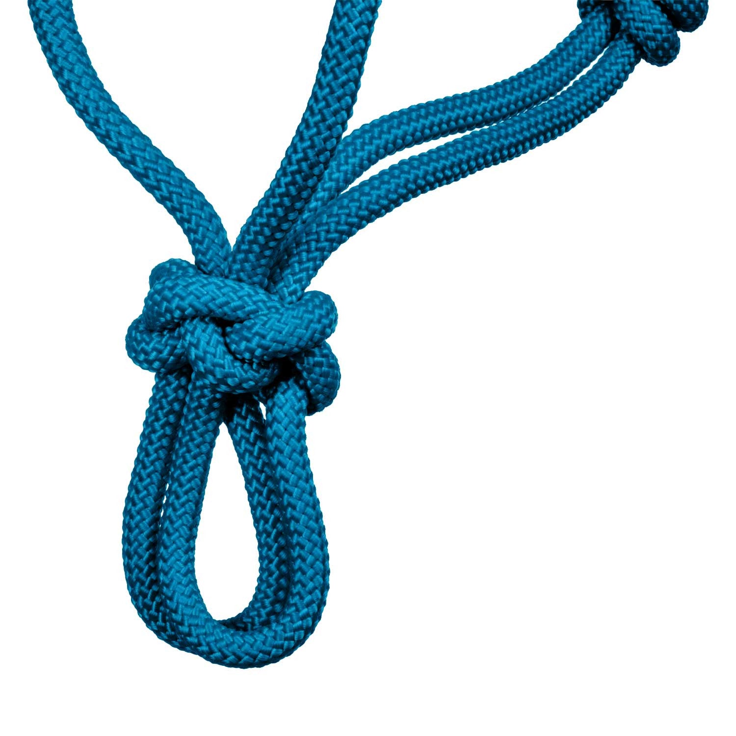 Cabezada cuerda anudada soft control A1706006-07 Pool's - Azul royal