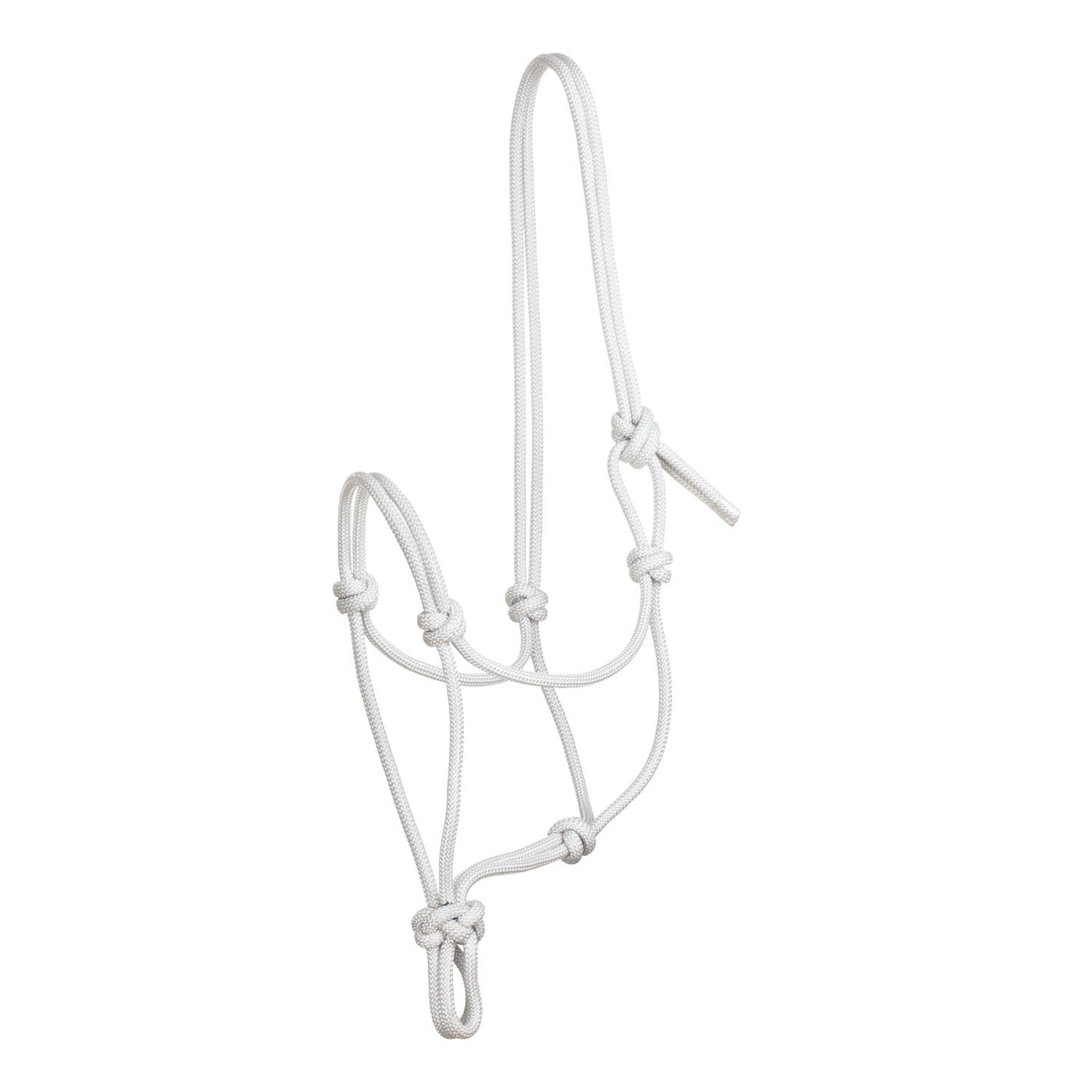 Cabezada cuerda anudada soft control A1706006-07 Pool's - Blanco