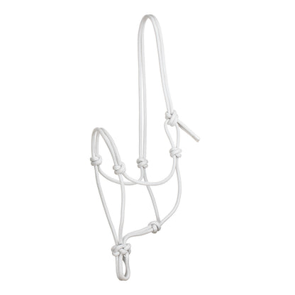 Cabezada cuerda anudada soft control A1706006-07 Pool's - Blanco