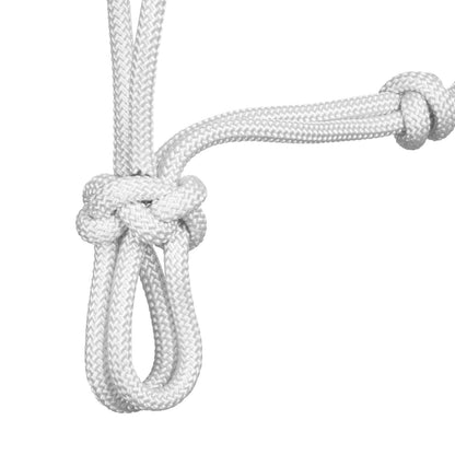 Cabezada cuerda anudada soft control A1706006-07 Pool's - Blanco