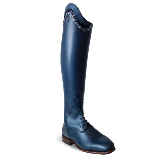 Botas de equitación De Niro S2602 Oceano Blue para equitación