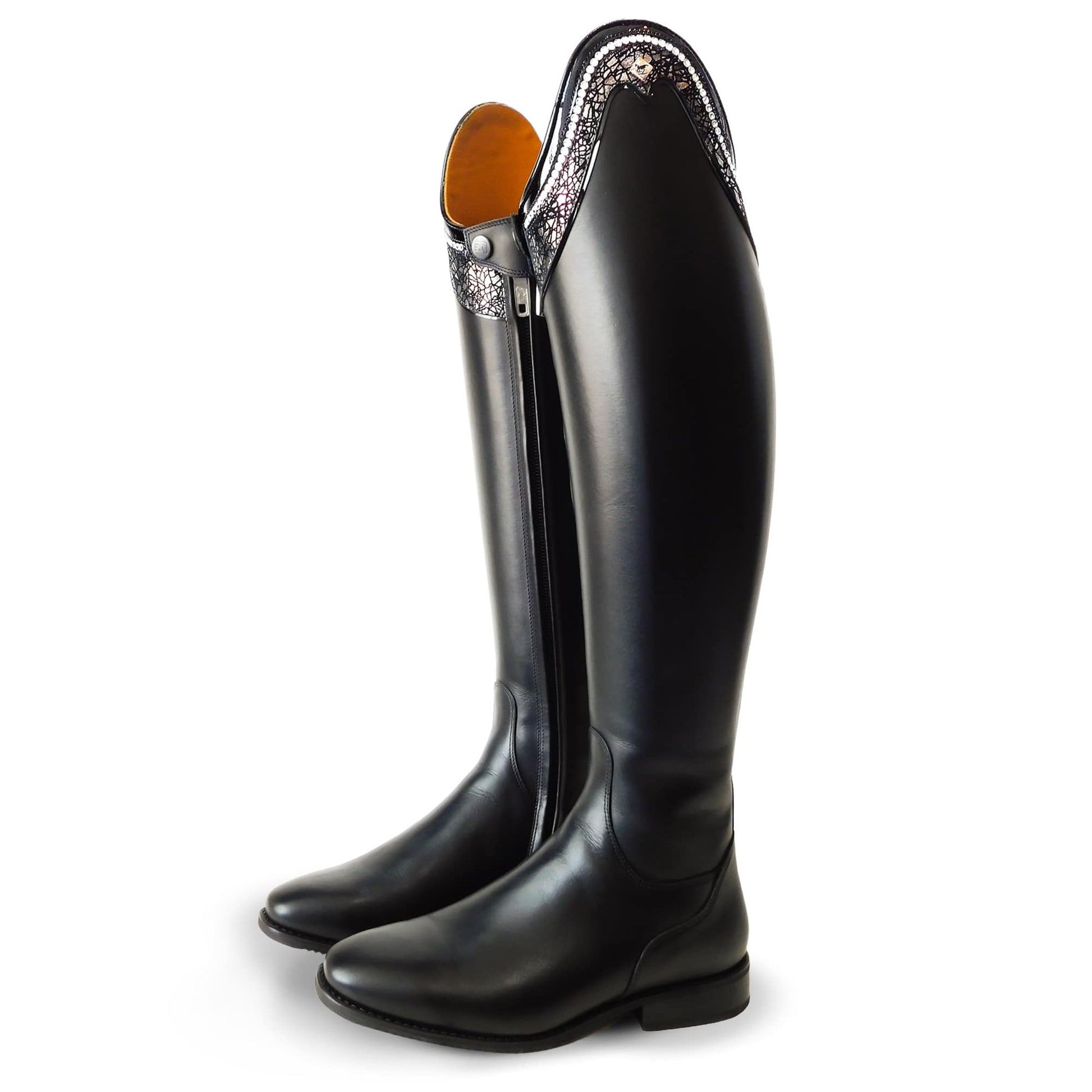 Botas de doma De Niro Black Bellini para equitación - vista 3