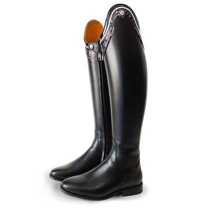Botas de doma De Niro Black Bellini para equitación - vista 3