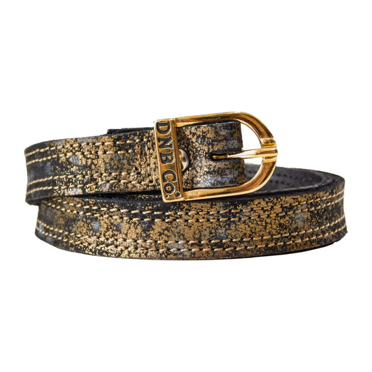 Botas de equitación De Niro Spur Straps Spur Straps - Gold Infinito Metal para equitación