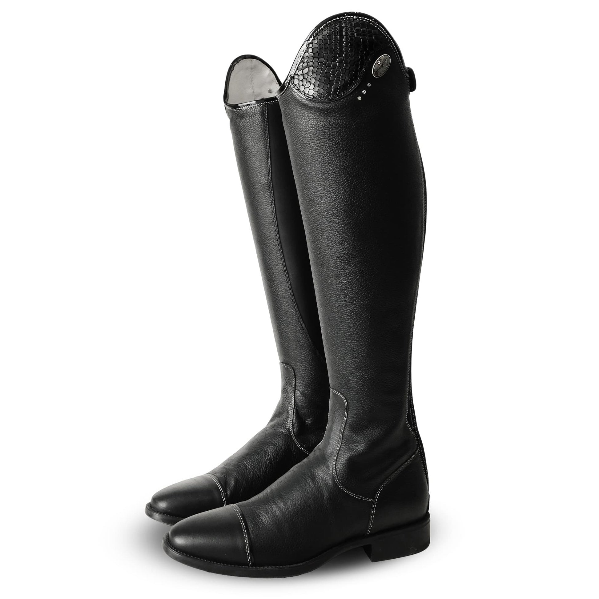 Botas de equitación De Niro Salentino Regal Black Riding para equitación - vista 3