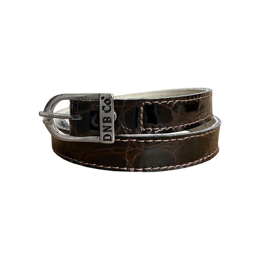 Botas de equitación De Niro Spur Straps Spur Straps - Lucidi Brown para equitación