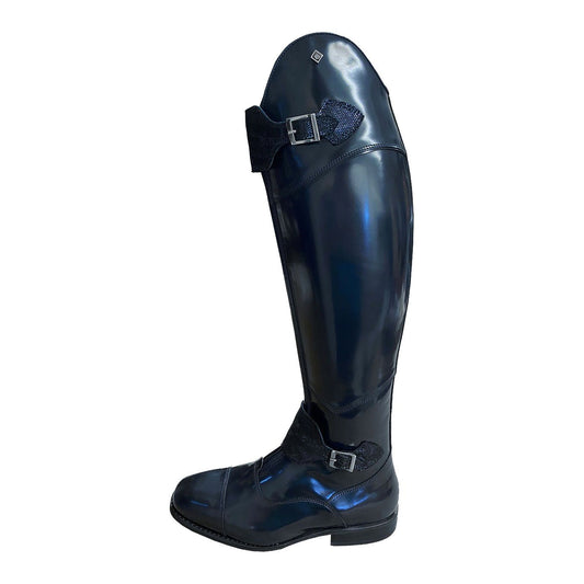 Botas de polo De Niro Brushed Blue con 2 para equitación
