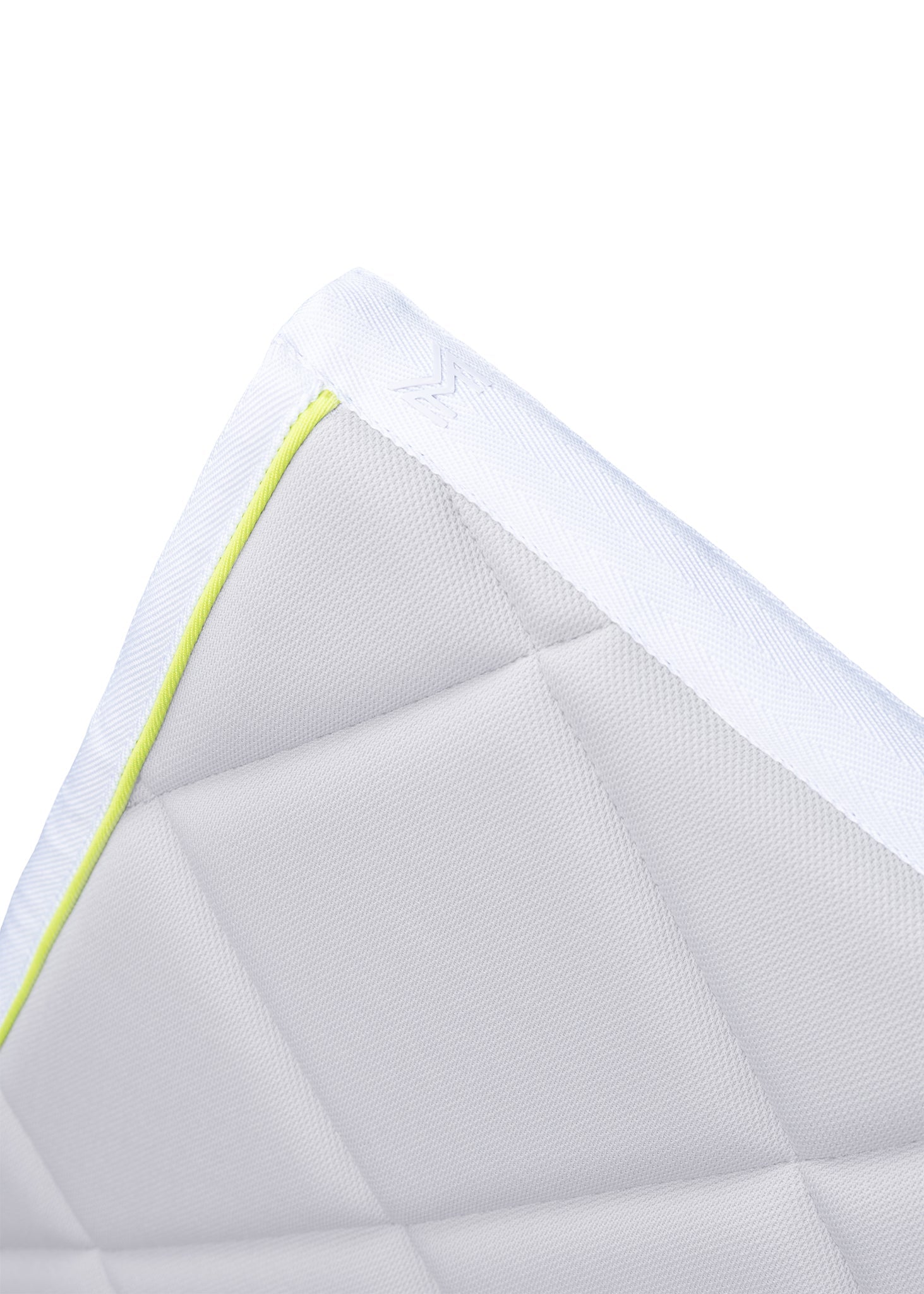 Producto ecuestre Maximilian Equestrian Crew Jumping Saddle Pad (Glacier/Lime) detalle 4