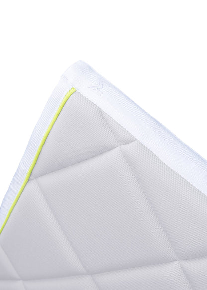 Producto ecuestre Maximilian Equestrian Crew Jumping Saddle Pad (Glacier/Lime) detalle 4